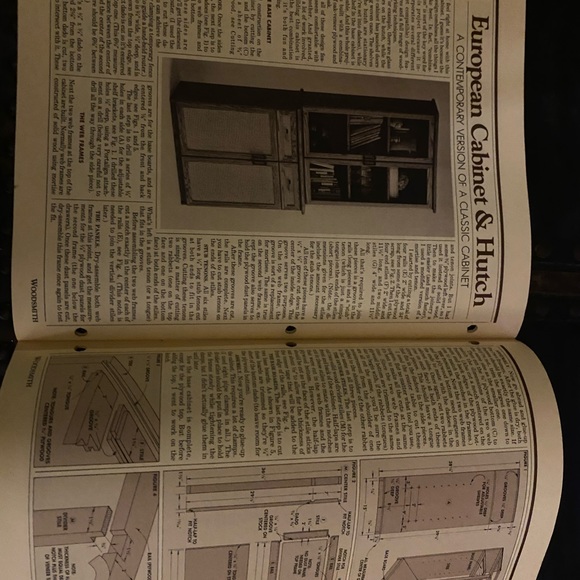 🎉5/$10🎉 Woodsmith magazine number 22 July 1982 Modular storage system - Picture 5 of 14